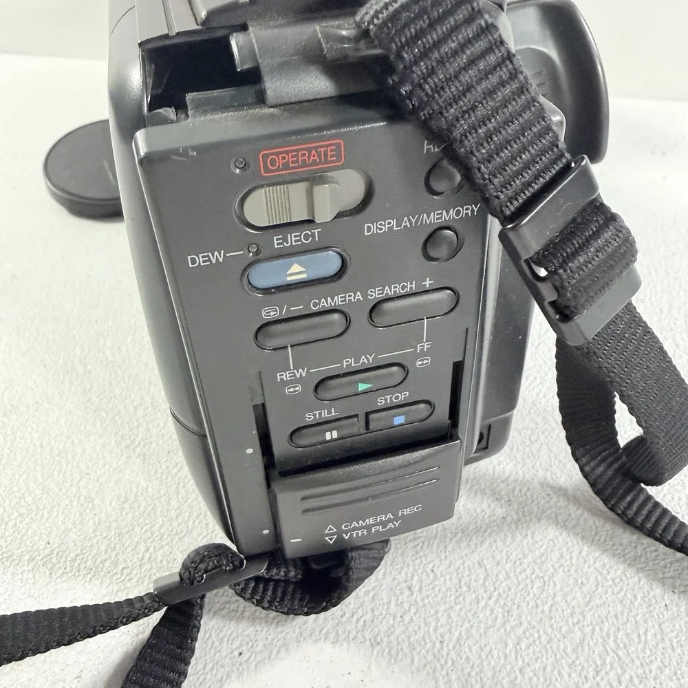 Panasonic MC20 NV-MC20E VHS-C‎ Movie Camera Video Camcorder POWERS ON AS IS READ
